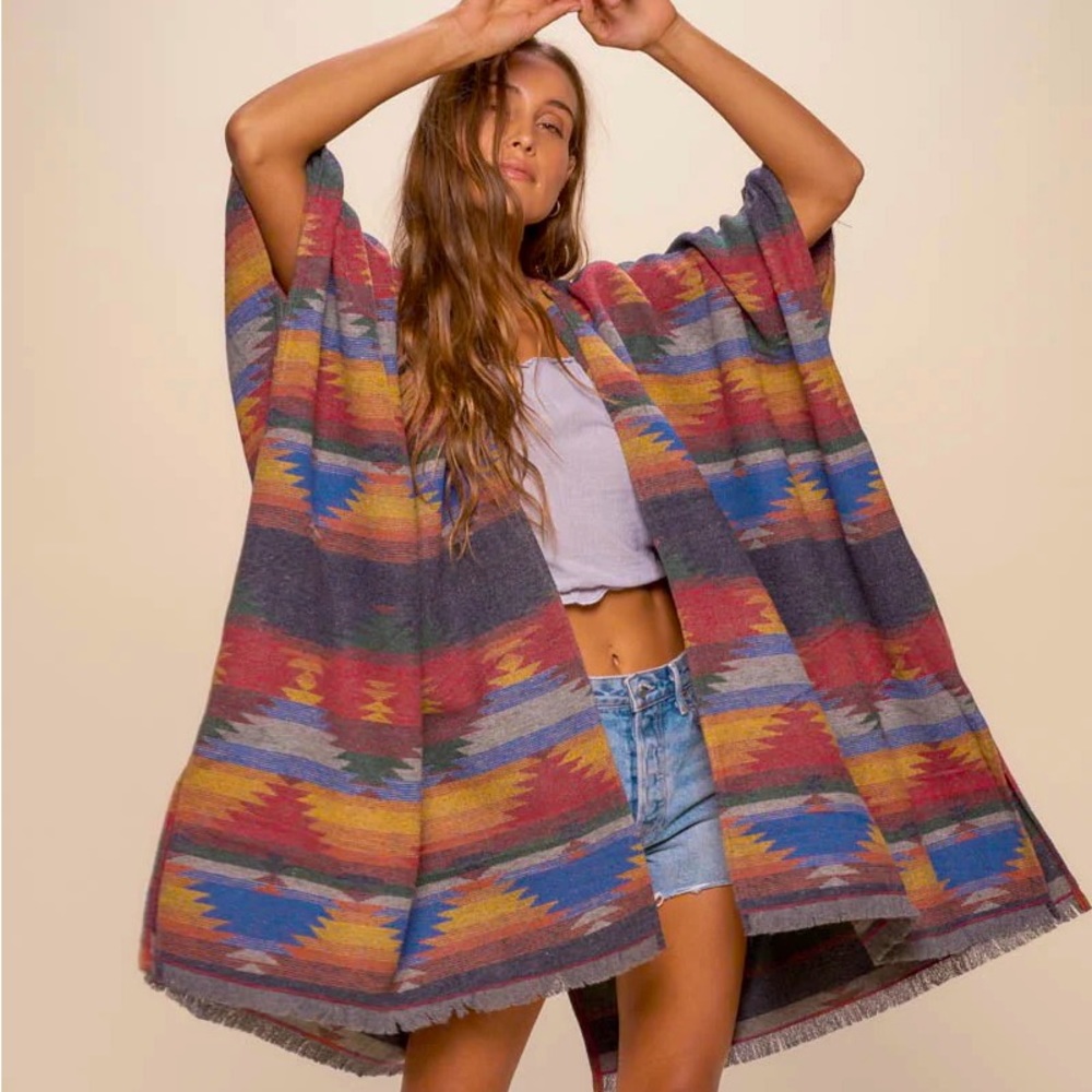 SPIRITHOODS Woman’s Fabric Poncho